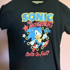 Vintage Sonic the Hedgehog video game T-shirt, Men XL.
